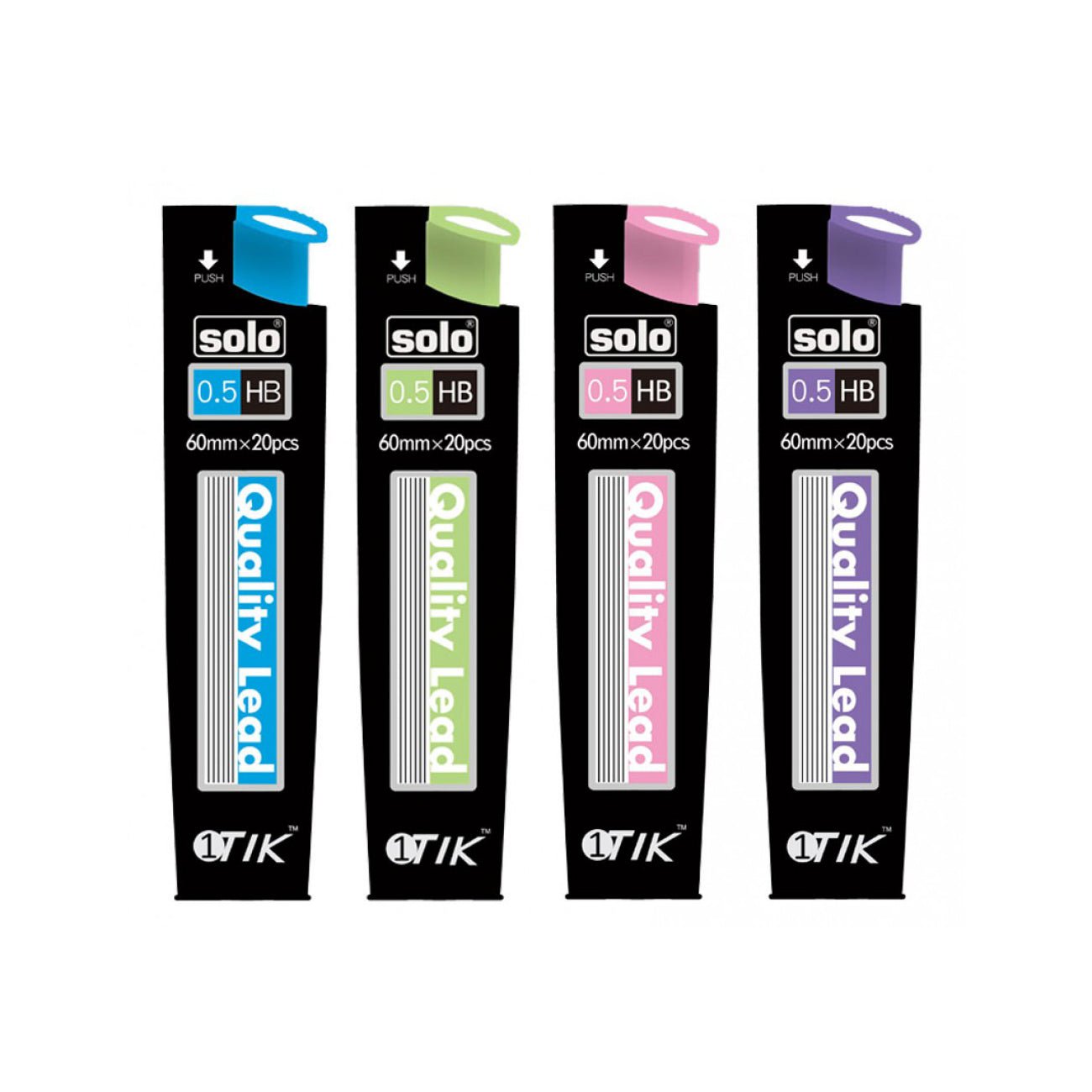 1Tik Pencil Lead - HB (0.5x60mm) (LHB15), Pack Of 10 - Filex Systems Pvt Ltd