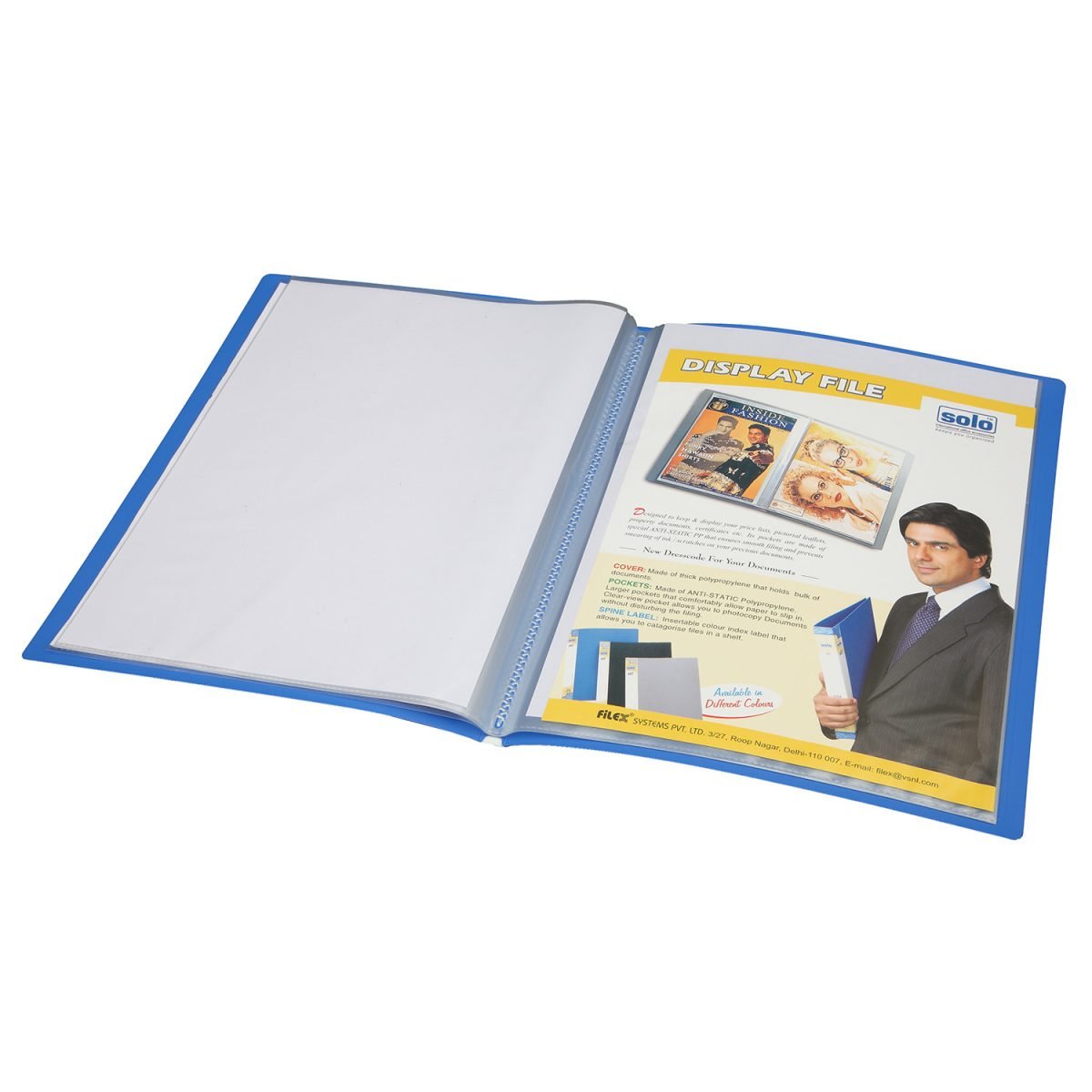 Display File – 40 Pockets - Filex Systems Pvt Ltd