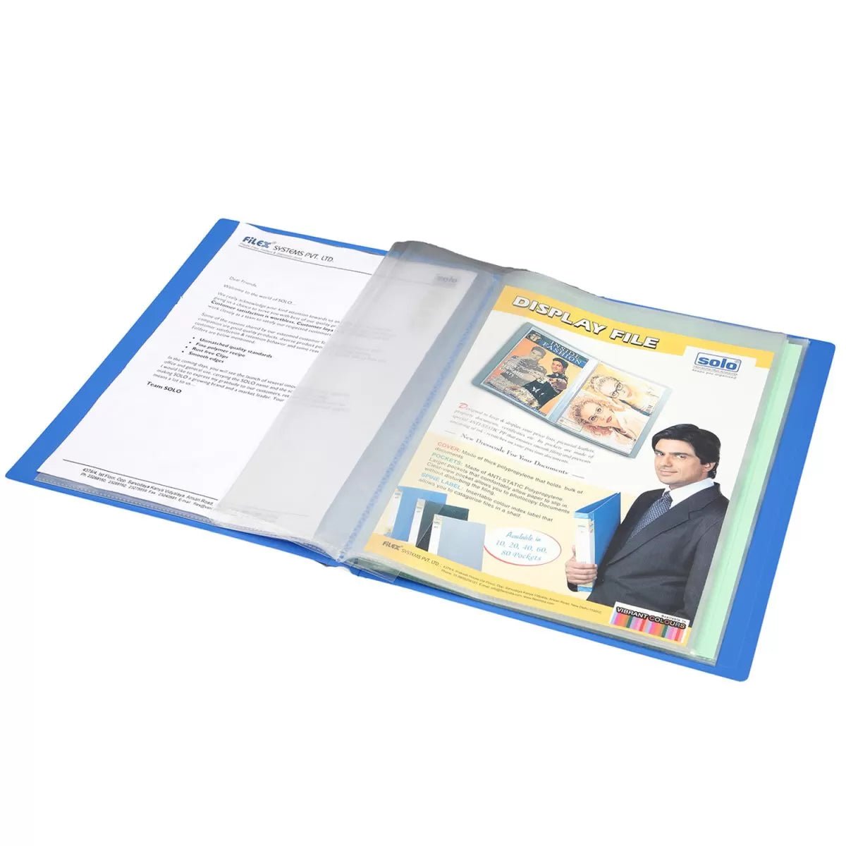 Display File – 40 Pockets - Filex Systems Pvt Ltd