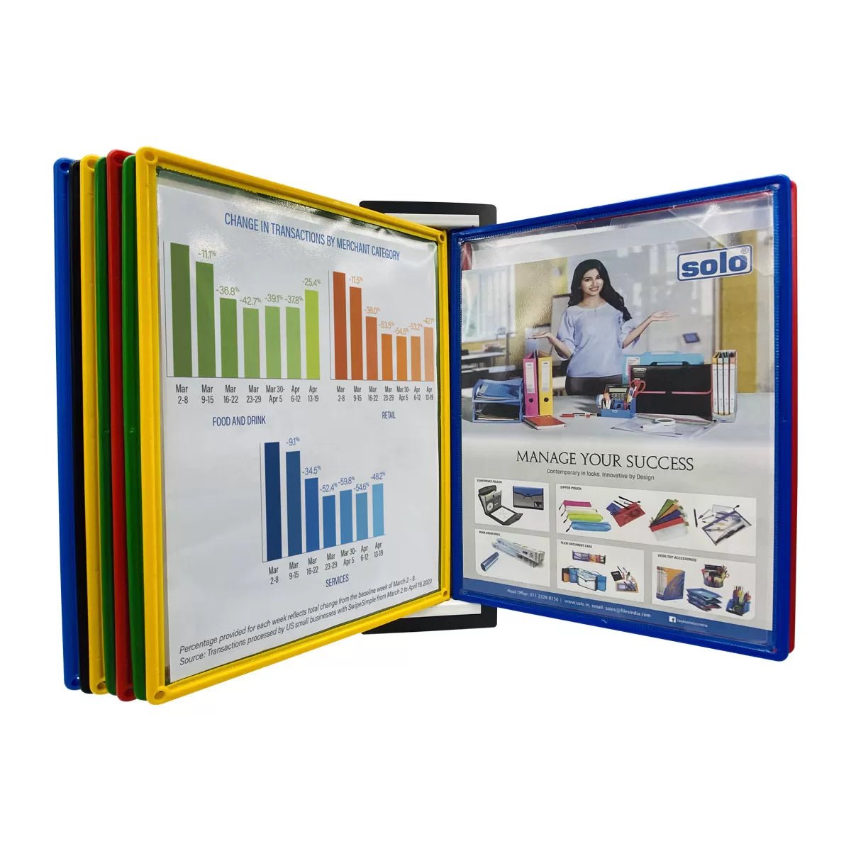 SOP Display Folder With Wall Unit Heavy Duty Display Wall Folder A SOP Display Folder With Wall Unit Heavy Duty Display Wall Folder A