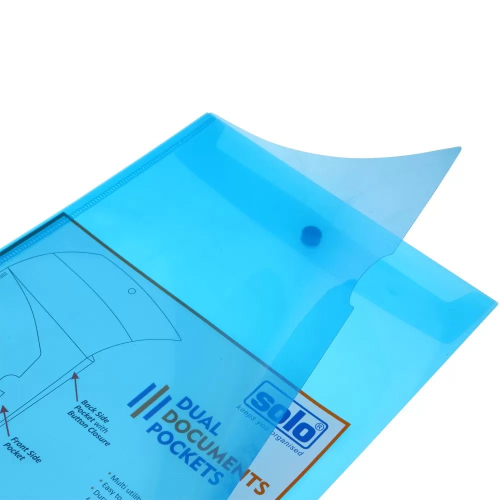 Dual Documents Pockets – A4 (CH402), Pack of 4 - Filex Systems Pvt Ltd