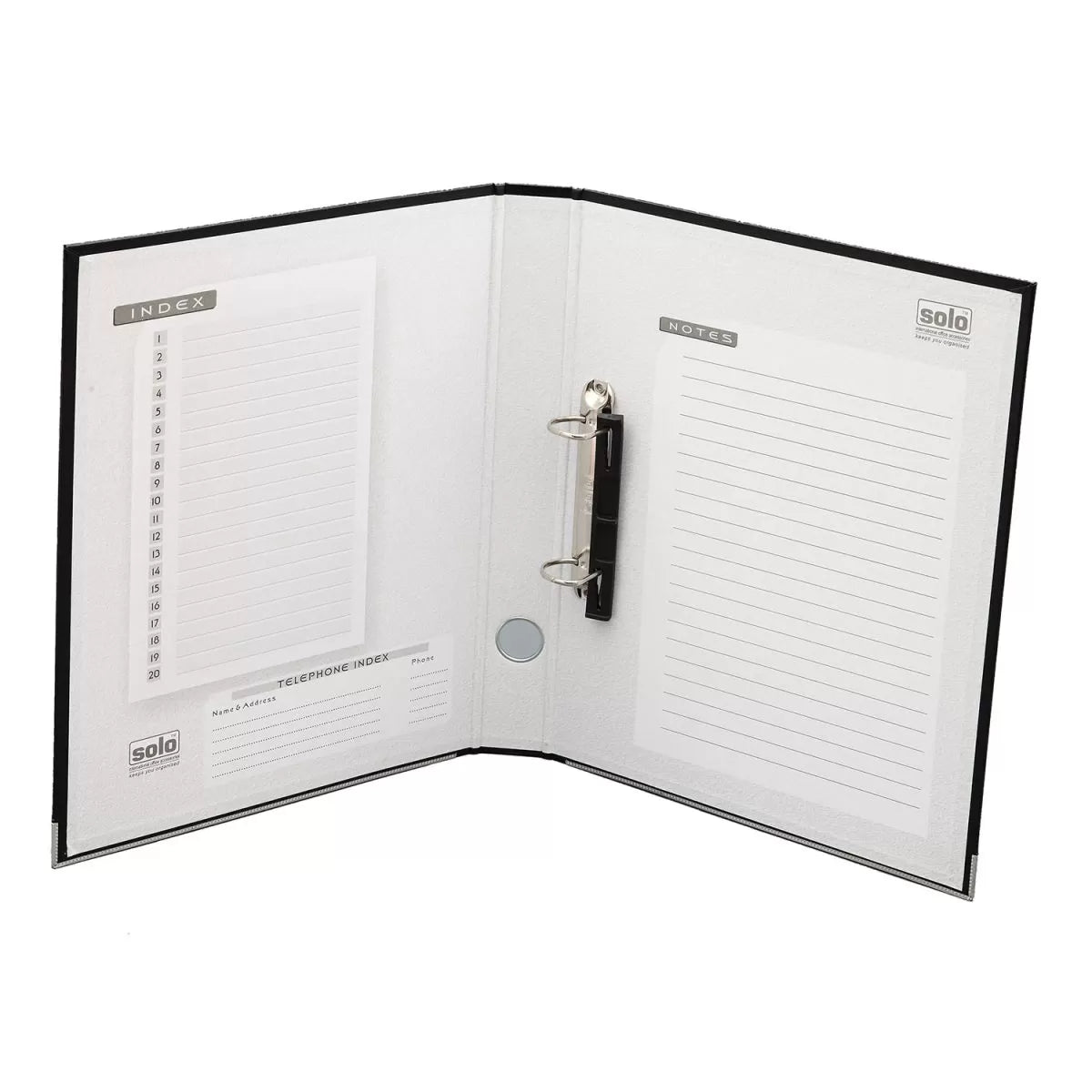 Paper Board - 2D - Ring Binder, PVC Coating, A4 (RB902) - Filex Systems Pvt Ltd