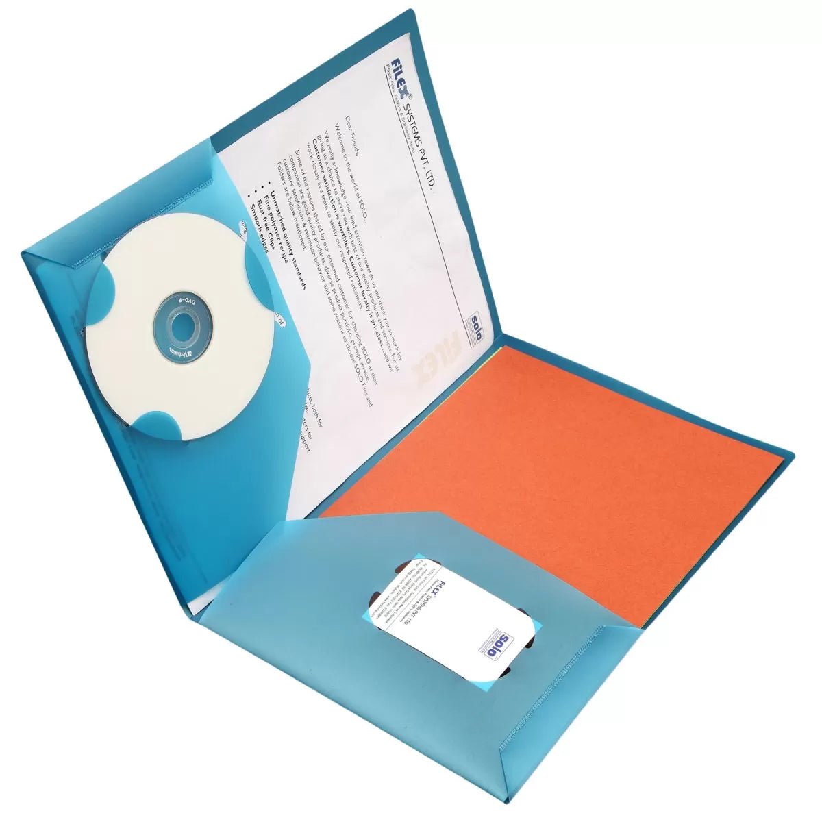 Presentation Folder – A4 (RC607), Pack of 10 - Filex Systems Pvt Ltd