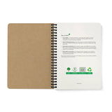 Eco-Friendly Notebook, A5, Pack of 2, 160 Pages Each