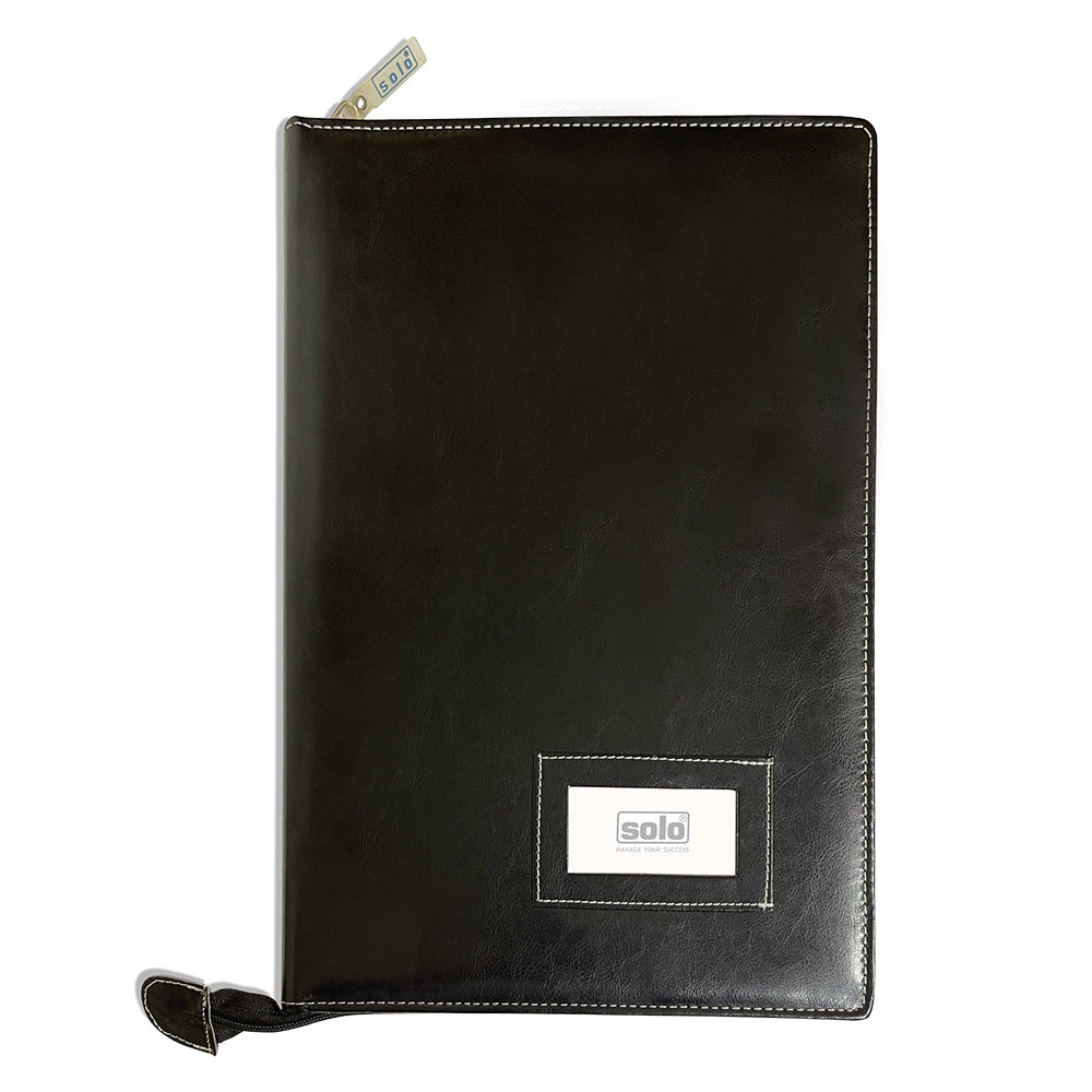 Leatherette Display File (Executive ) For Certificates, Documents Holder, Document Bag, Portfolio | FC Size | 20 Leafs | ZB013