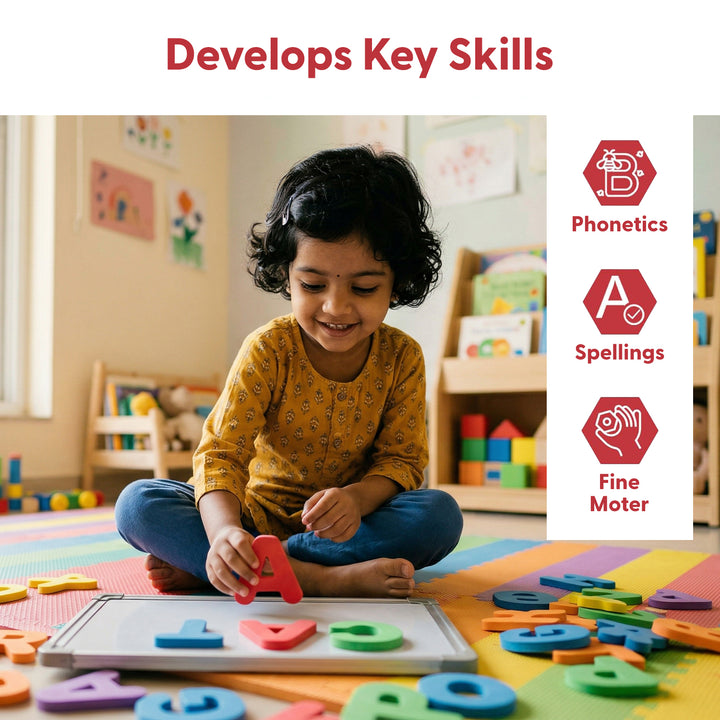 MagPlay Magnetic Shapes for Kids | 27 Shapes