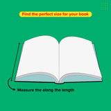 Book Cover Jackets with Adjustable Flap & Sealing Tape – Transparent Soft-Touch Protection | First Time in India! - Pack of 20