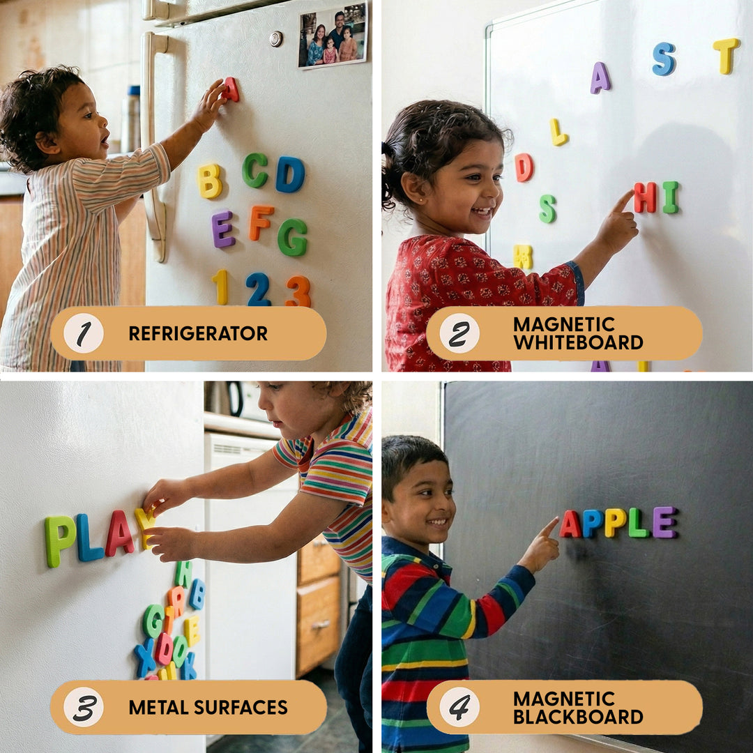MagPlay Magnetic Shapes for Kids | 27 Shapes