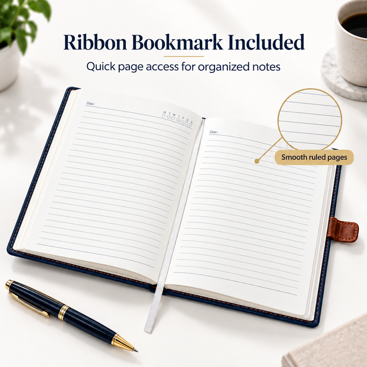 The Muse Notebook (Ruled) – Hardcover (LPNB3), A5