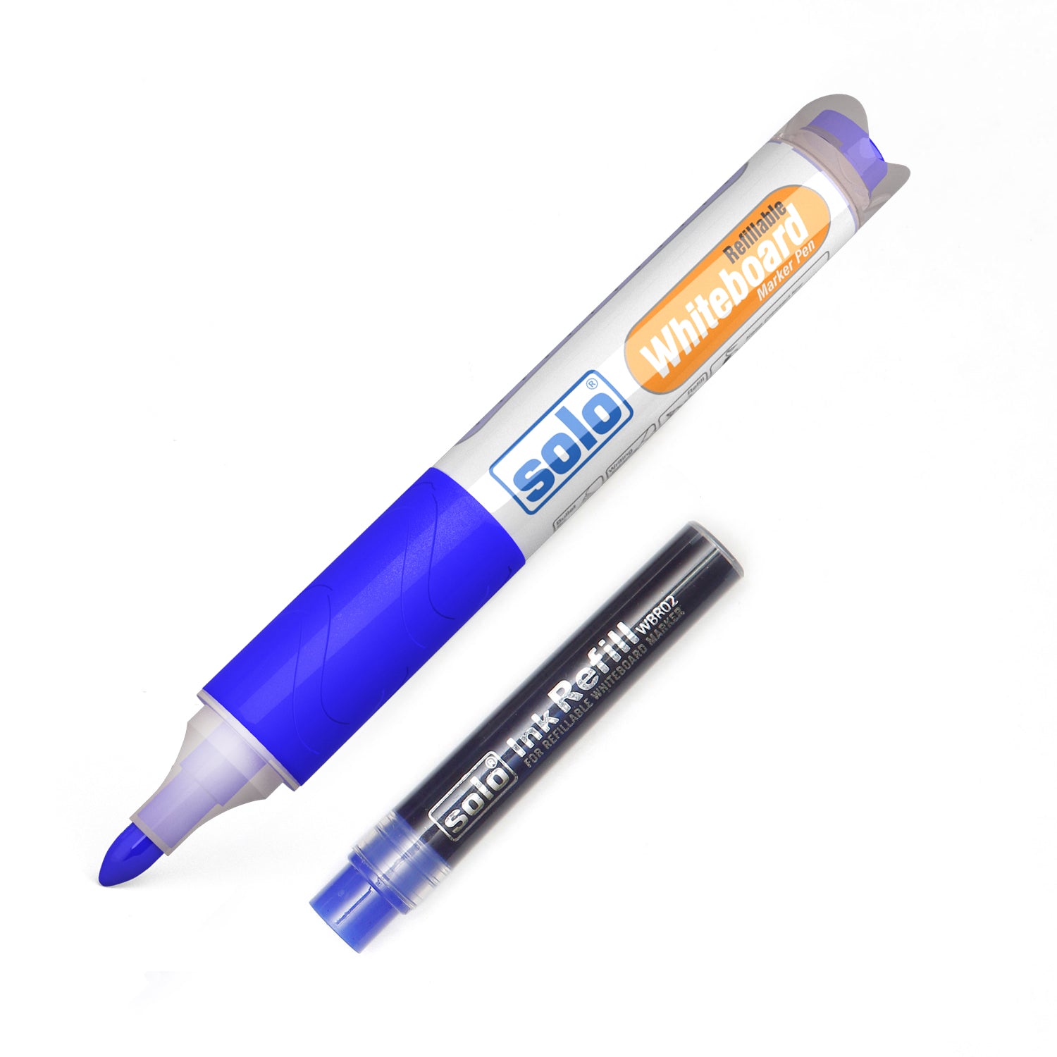 Refillable White Board Marker Pen With Pump (Pack of 10)  WBM01N