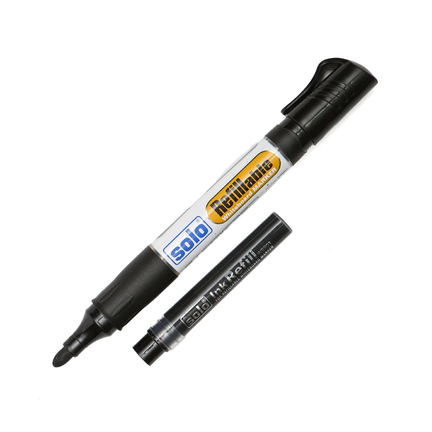 Refillable White Board Marker Pen with Liquid Ink Tank Technology (Pack of 10)  WBM01