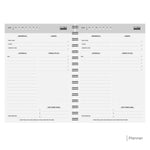 2025 Daily Planner | A5 Size | 180 Pages, Hard Bound Cover, Undated, Schedule Your Day, Manage To - Do List & Goals Tracker - Filex Systems Pvt Ltd