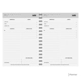 2025 Daily Planner | A5 Size | 180 Pages, Hard Bound Cover, Undated, Schedule Your Day, Manage To - Do List & Goals Tracker - Filex Systems Pvt Ltd