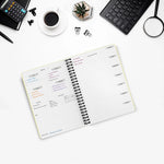 2025 Weekly Planner, Hard Bound Cover Journal for 53 Weeks Undated | A5 Size | Helps to Schedule Your Day, Manage To - Do List & Goals Tracker - Filex Systems Pvt Ltd