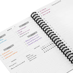 2025 Weekly Planner, Hard Bound Cover Journal for 53 Weeks Undated | A5 Size | Helps to Schedule Your Day, Manage To - Do List & Goals Tracker - Filex Systems Pvt Ltd