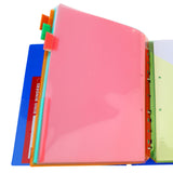 Document Pockets Dividers with Insertable Tabs, A4 size