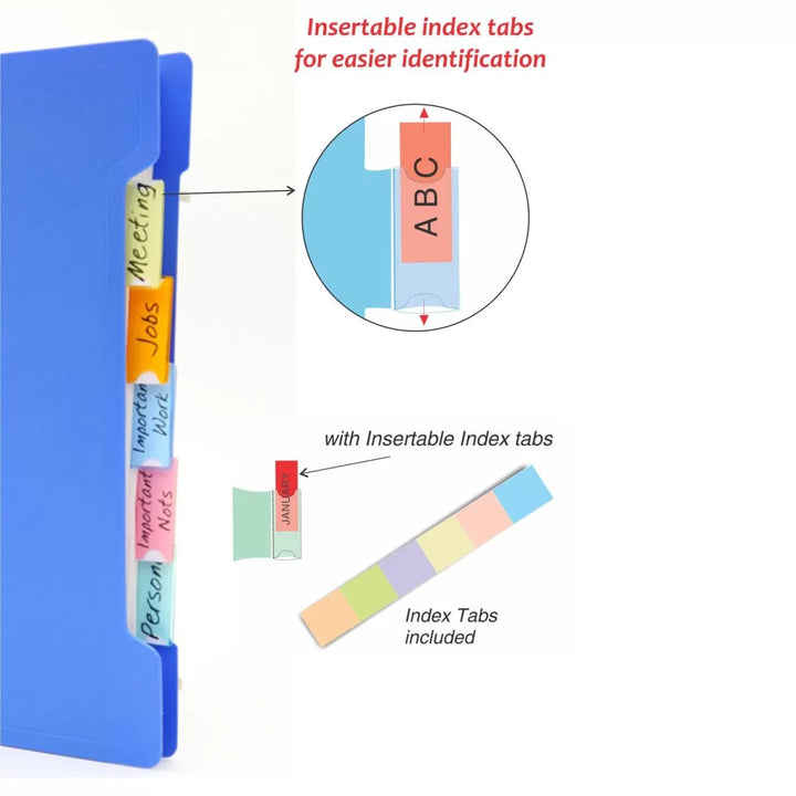5 - Subjects Note Book – 300 Pages, Plastic Dividers - Filex Systems Pvt Ltd