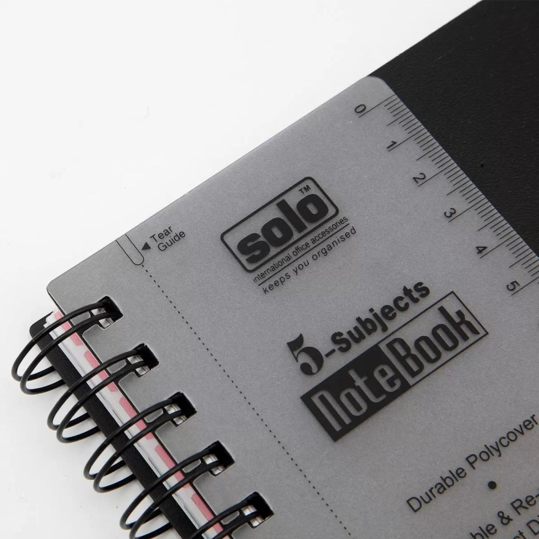 5 Subjects Note Book – 300 Pages, Square Ruled, B5 (NB557) - Filex Systems Pvt Ltd