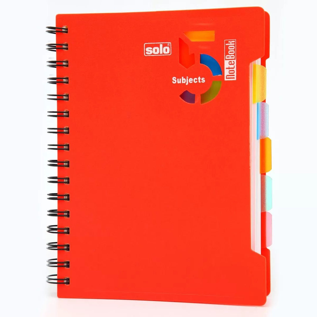 5 - Subjects Notebook – 300 Pages, Pack of 4 - Filex Systems Pvt Ltd