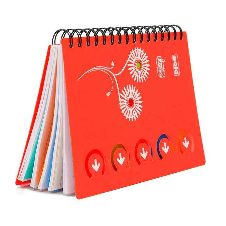 5 - Subjects Notebook, Pack of 4 pcs, A5 (NA553) - Filex Systems Pvt Ltd