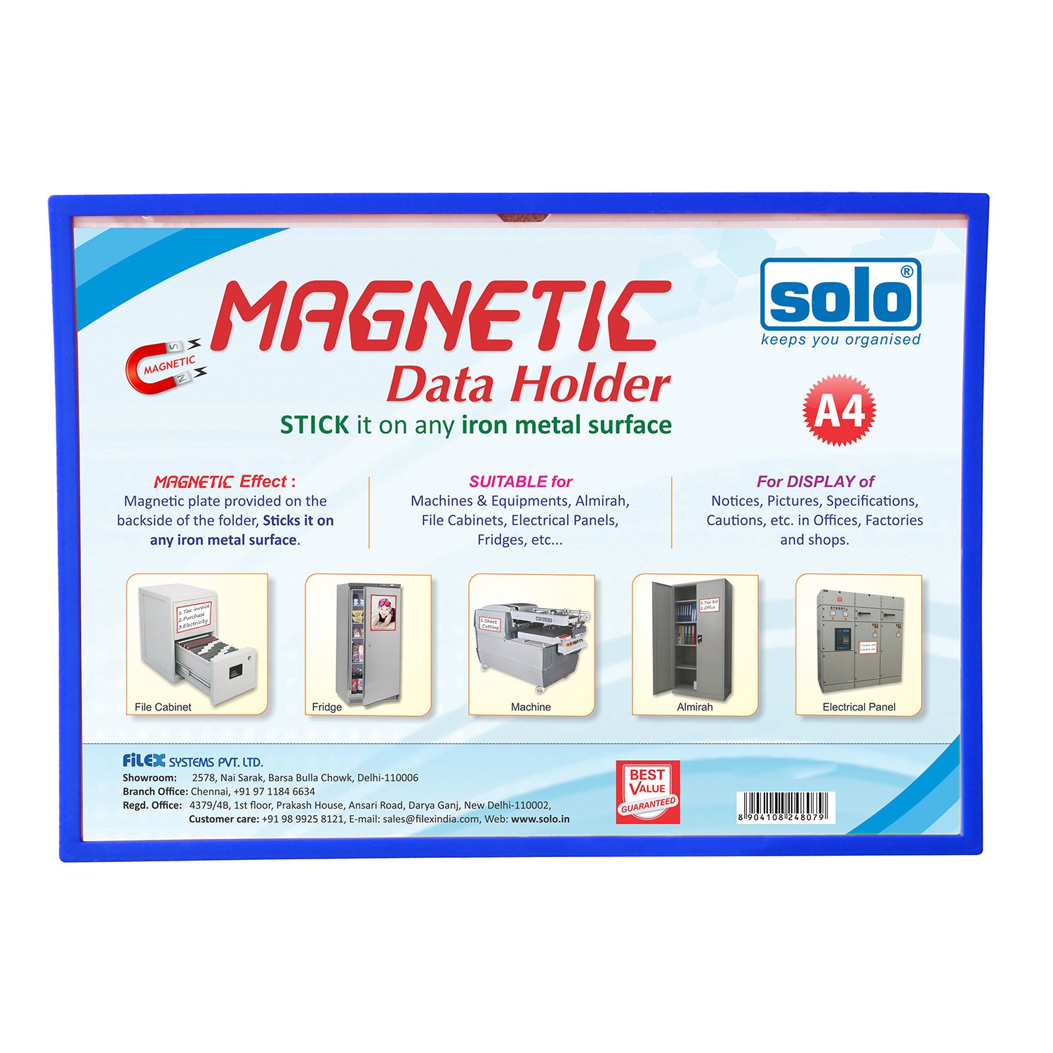 Magnetic Data Folder (Pack of 2)