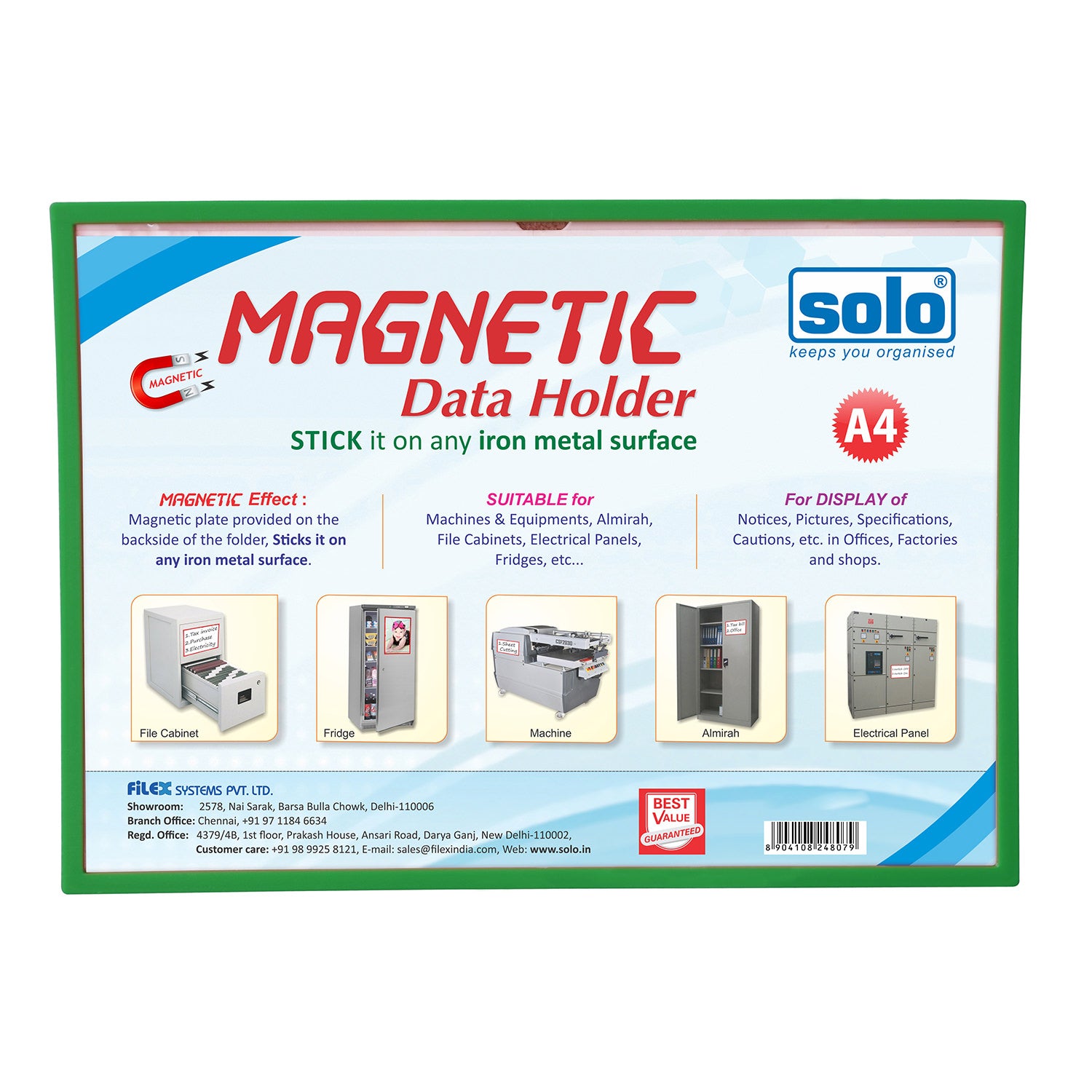 Magnetic Data Folder (Pack of 2)