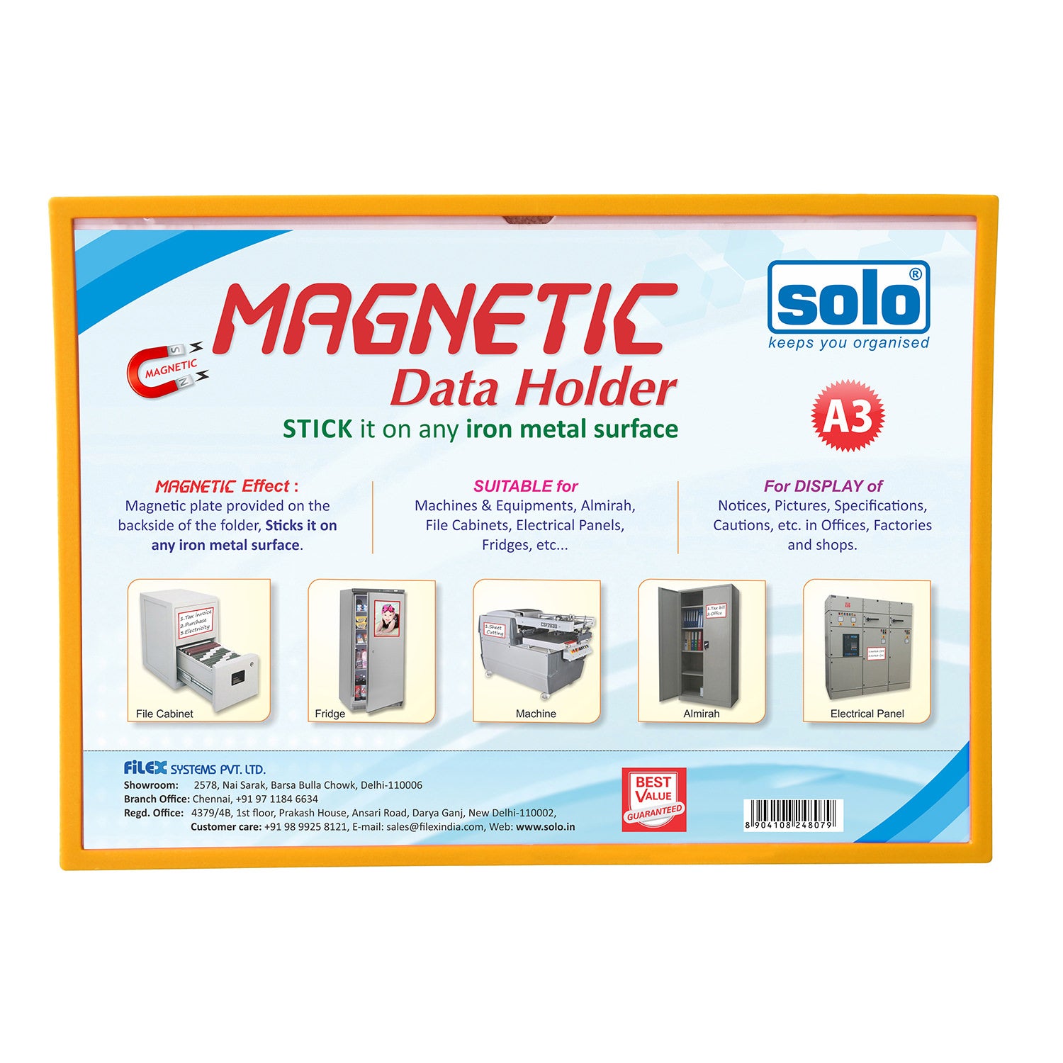 Magnetic Data Folder (Pack of 2)