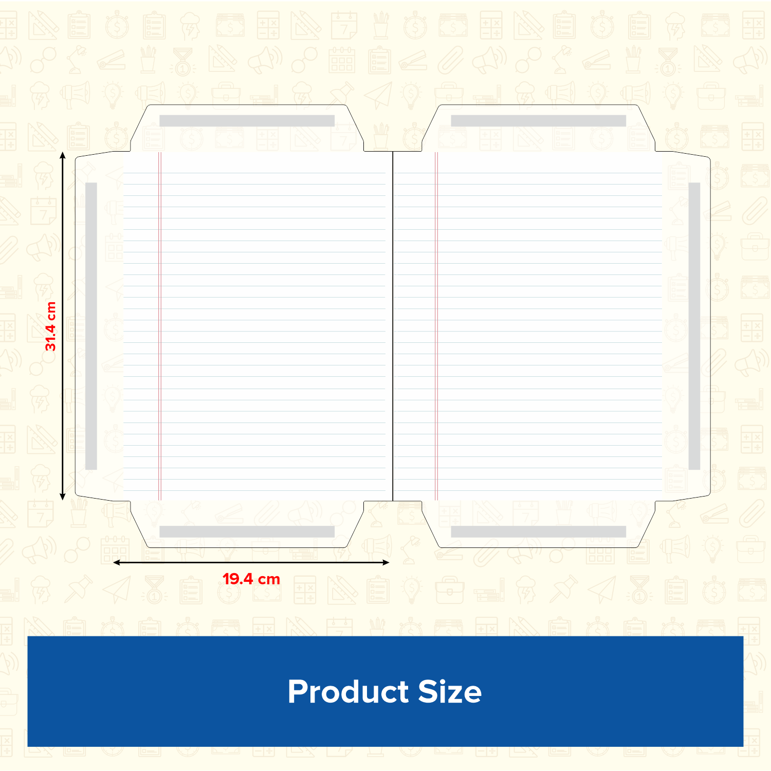 SOLO Self-Adhesive Book Cover Sheets – Crystal Clear Protection for Your Books! - Pack of 20