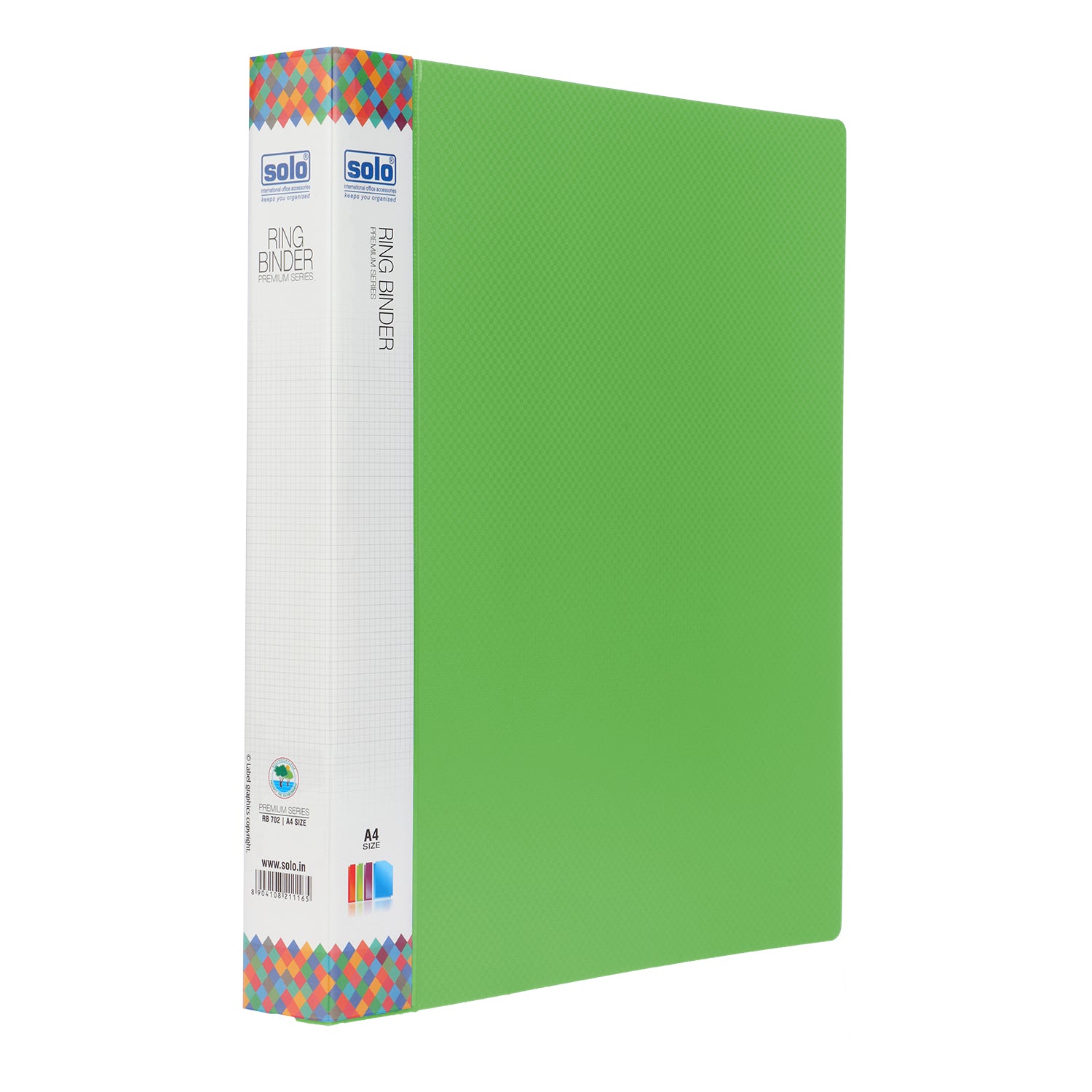 Ring Binder-2D-Ring, Premium Series – A4 (RB702)