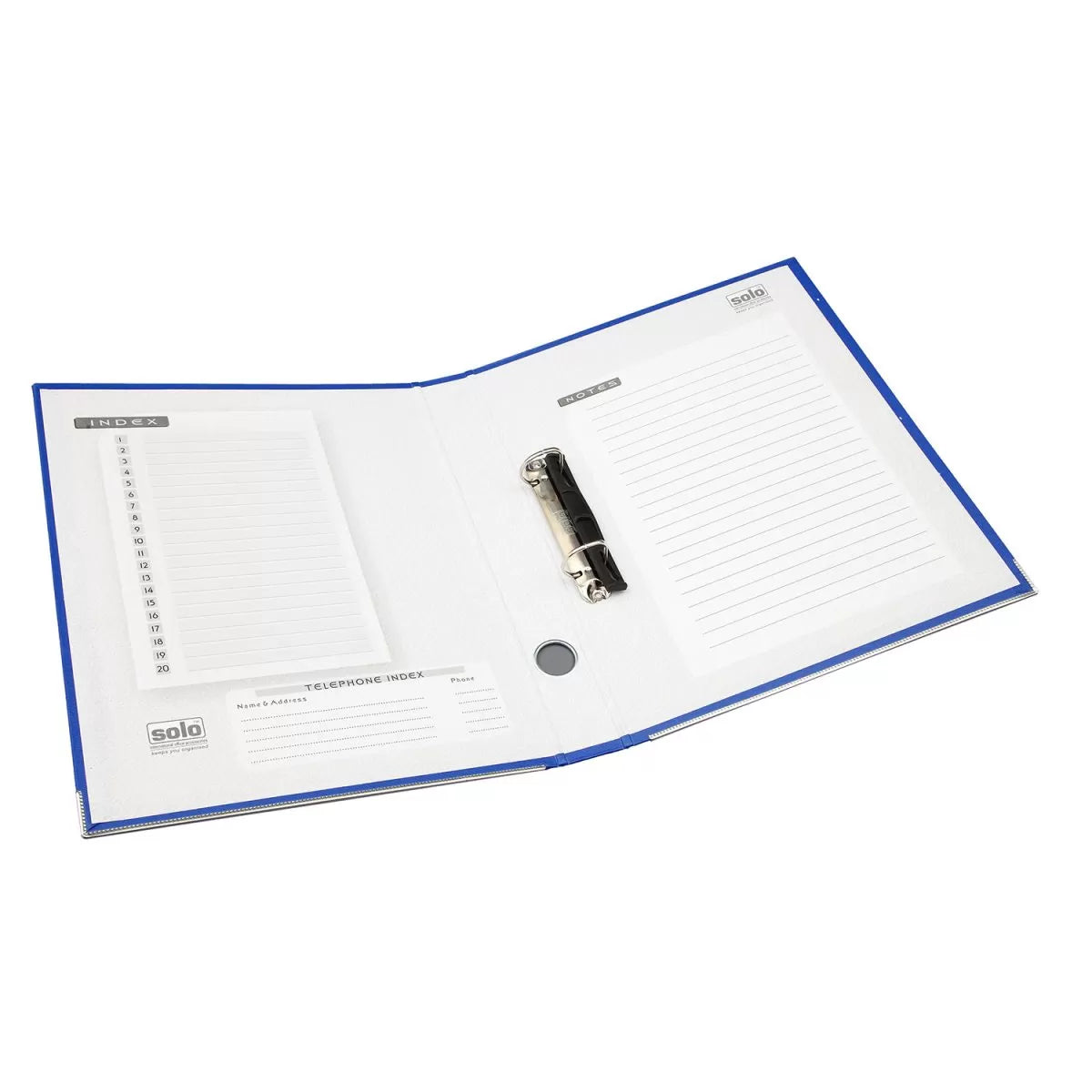 Paper Board-2D-Ring Binder, PVC Coating, A4 (RB902)