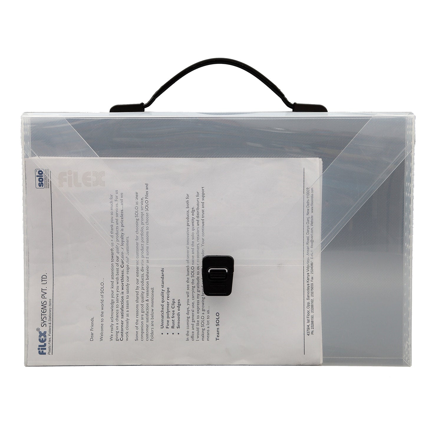 Document Bag – Lock & Handle, FC (DC557)