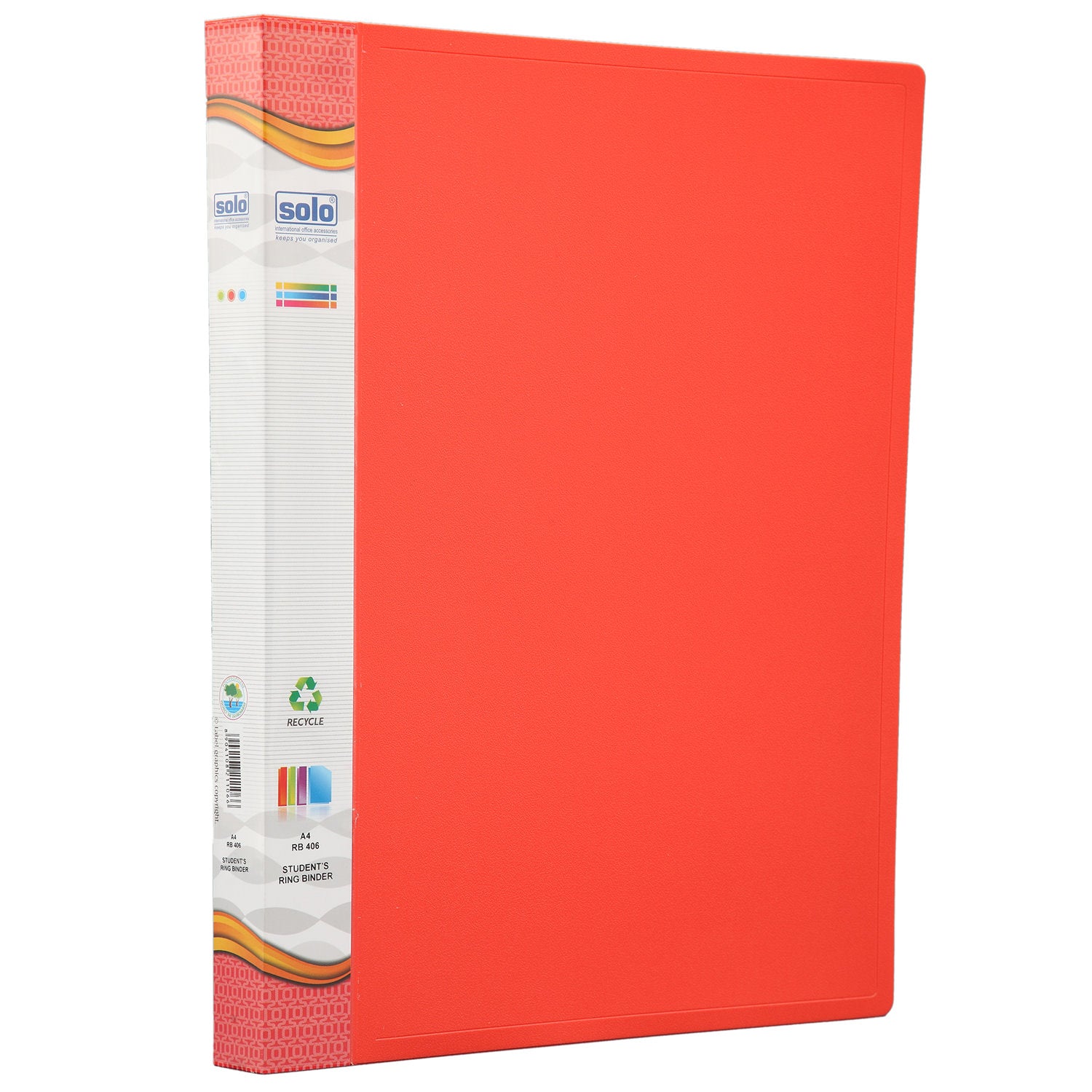 Student Ring Binder 17mm 2-O Ring, A4 (RB406)