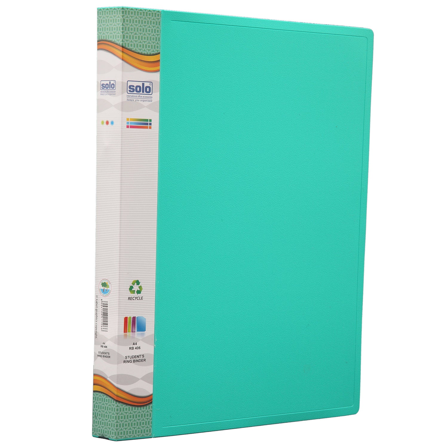 Student Ring Binder 17mm 2-O Ring, A4 (RB406)