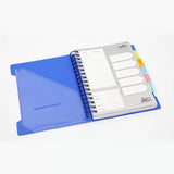 5-Subjects Note Book – 300 Pages, Plastic Dividers