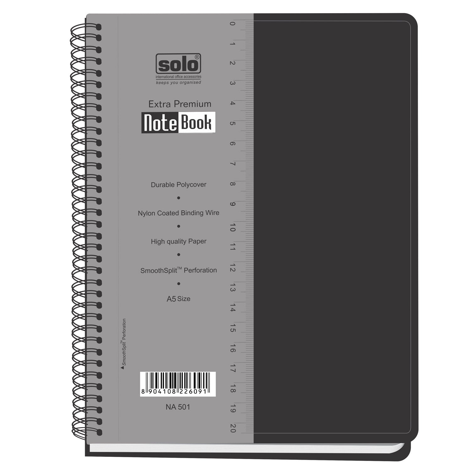 Premium Note Book -160 Pages, Ruled | A5/B5 Sizes