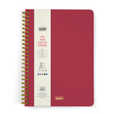 Velvet Finish Notebook, A5 (Unruled) (NA504) – 160 pages
