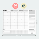A4 Tear Off Daily Planner | Comprehensive Daily To Do List | For Office, Home & School | 50 Sheets Per Pad, 80 GSM - Filex Systems Pvt Ltd