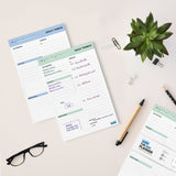 A5 Tear Off Daily Planner | Comprehensive Daily To Do List | For Office, Home & School | 50 Sheets Per Pad, 80 GSM, Pack of 2 - Filex Systems Pvt Ltd