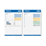 A5 Tear Off Daily Planner | Comprehensive Daily To Do List | For Office, Home & School | 50 Sheets Per Pad, 80 GSM, Pack of 2 - Filex Systems Pvt Ltd