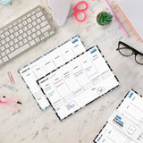 A5 Tear Off Daily Planner | Comprehensive Daily To Do List | For Office, Home & School | 50 Sheets Per Pad, 80 GSM, Pack of 2 - Filex Systems Pvt Ltd