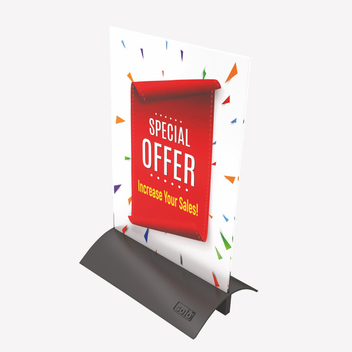 Acrylic Sign Holder – Double Side (Pack of 2) - Filex Systems Pvt Ltd