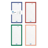 B6 Magnetic Notepads – For Grocery List, Shopping List, To - Do List, Reminders - Strong Magnetic Back - Memo Notepad with Floral Design | 50 Sheets Per Pad, 80 GSM, Pack of 4 - Filex Systems Pvt Ltd
