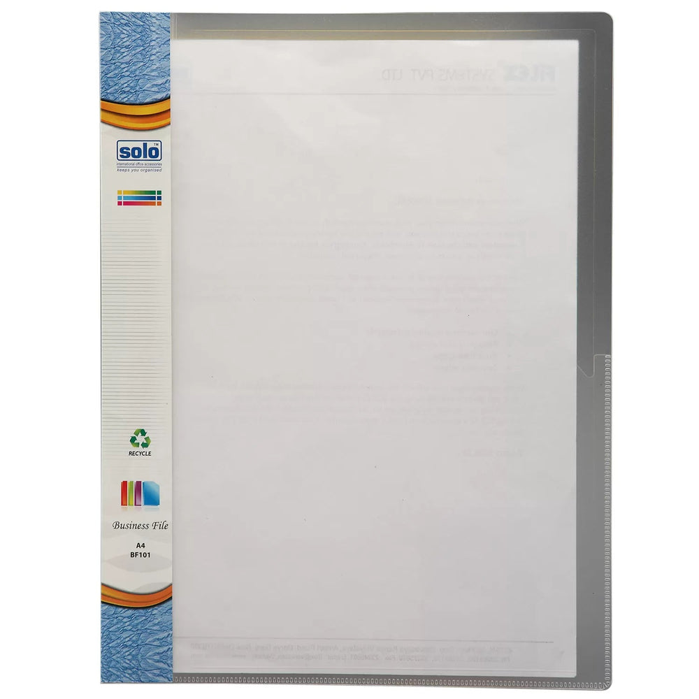 Business File – A4 (BF101), Pack of 10 - Filex Systems Pvt Ltd