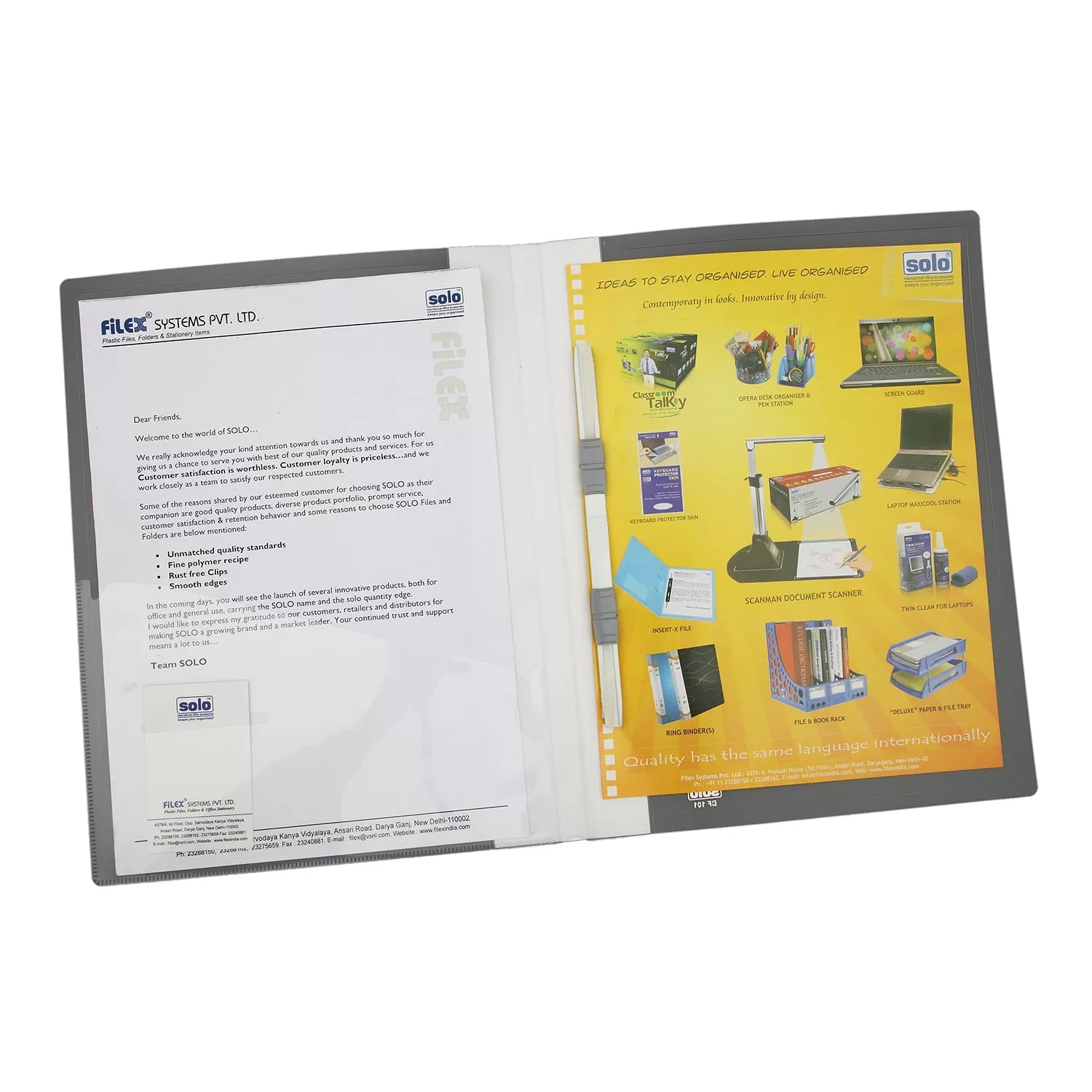 Business File – A4 (BF101), Pack of 10 – Filex Systems Pvt Ltd