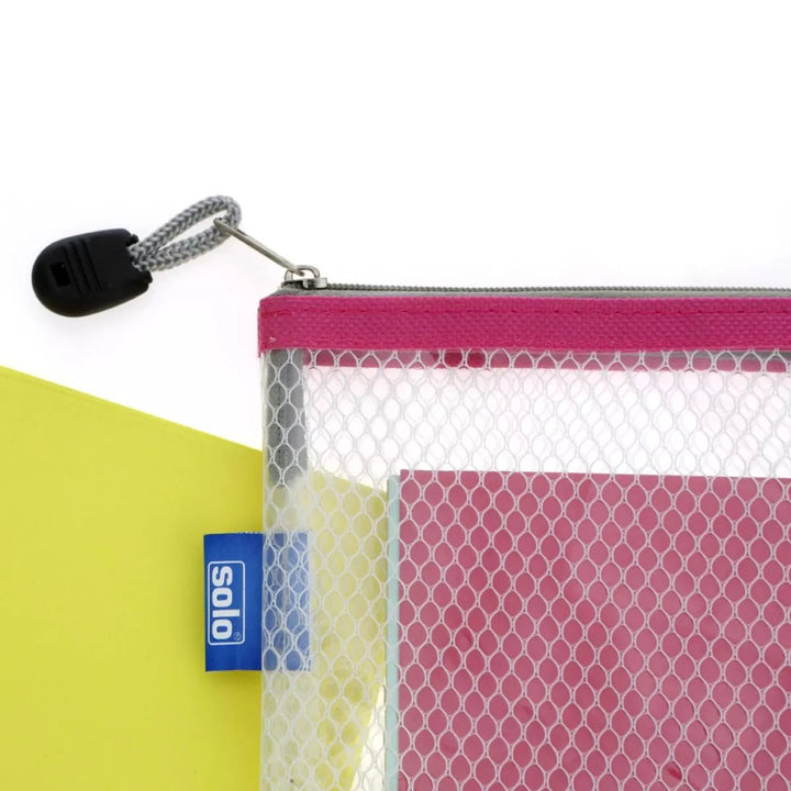 CARRY.ALL – Soft touch daily utilities zipper bag – (A4) EVA41, Pack of 2 - Filex Systems Pvt Ltd