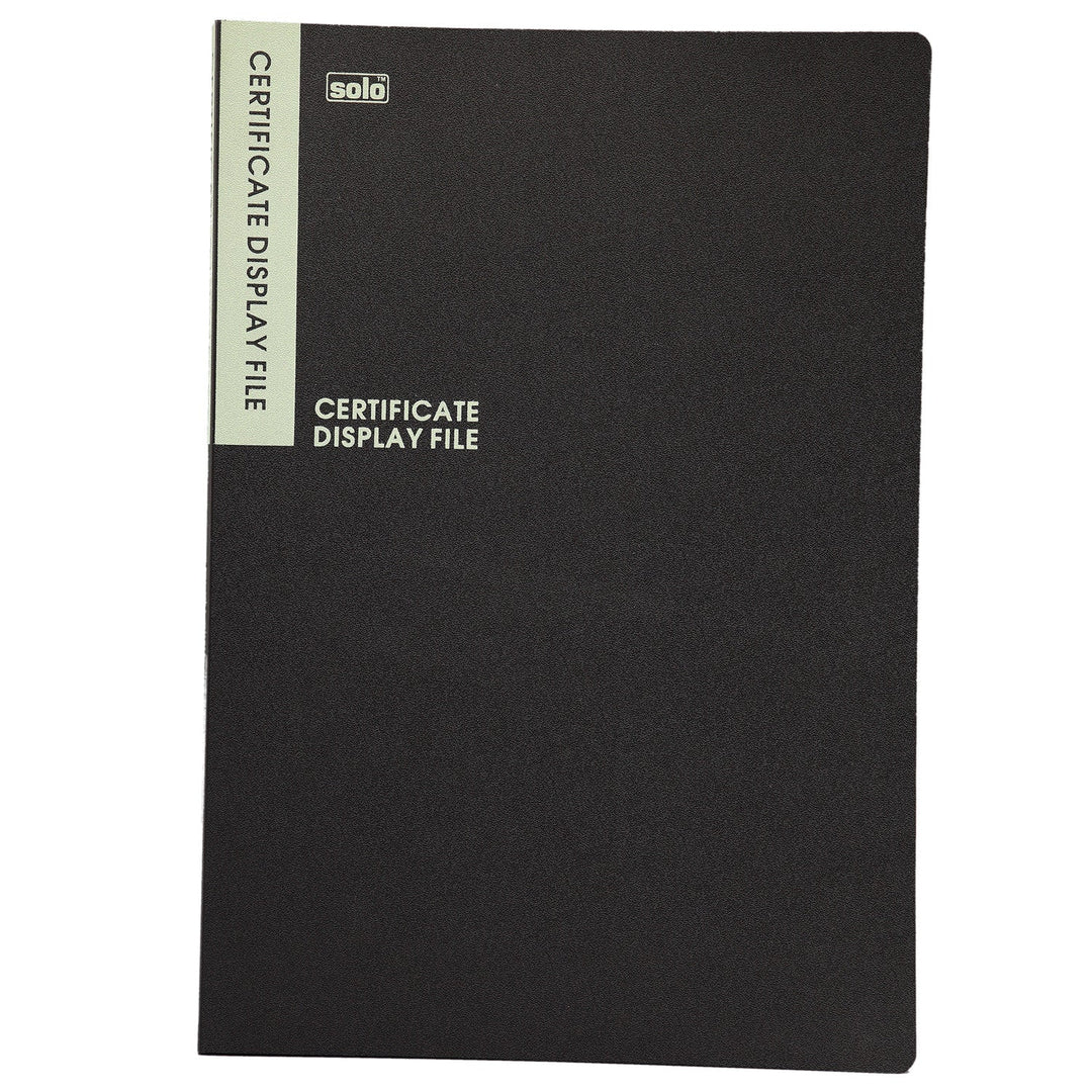 Certificate Display File – 20 Pockets, B4 size (DF502) – Filex Systems ...