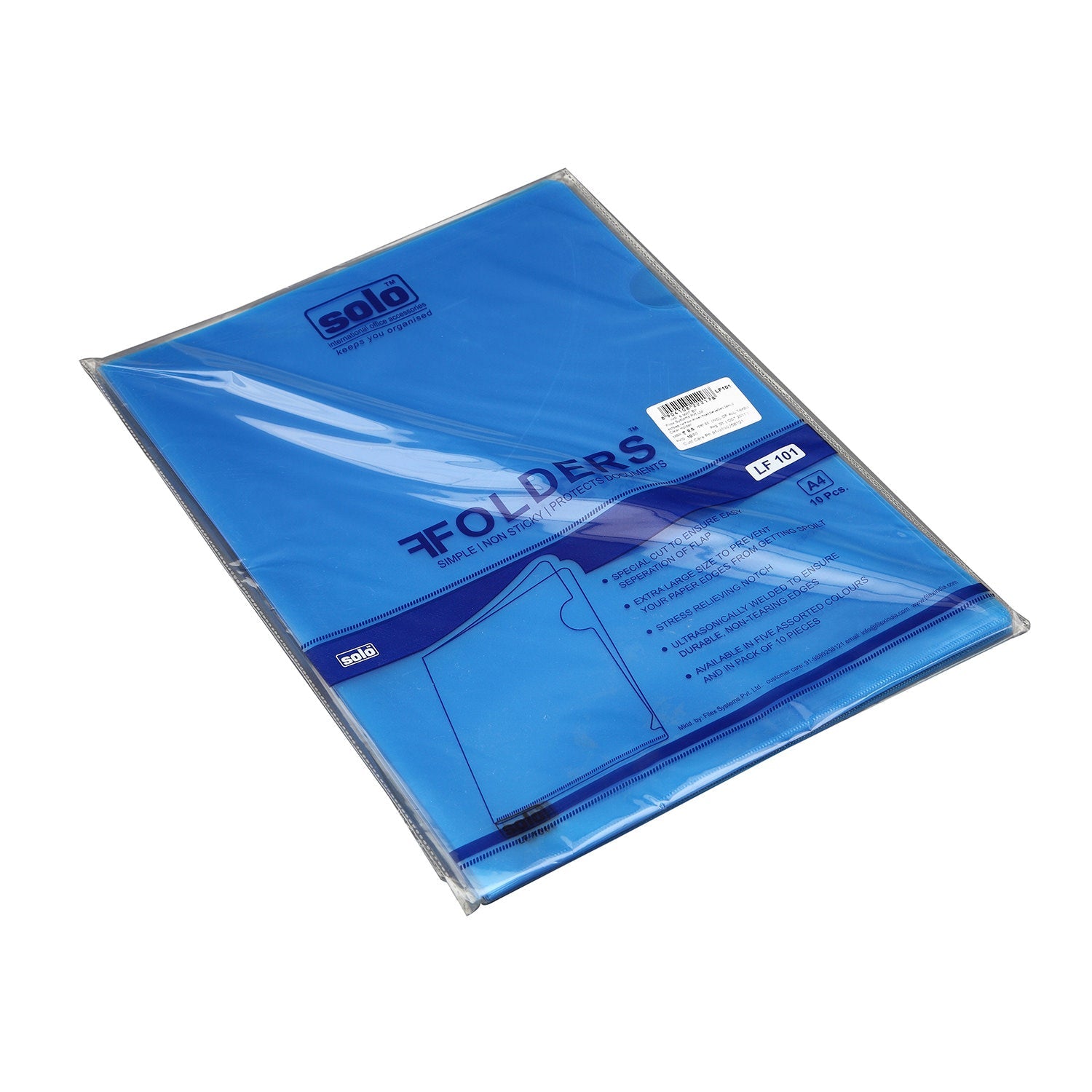 Clear Holder – A4 / FC Size - Filex Systems Pvt Ltd