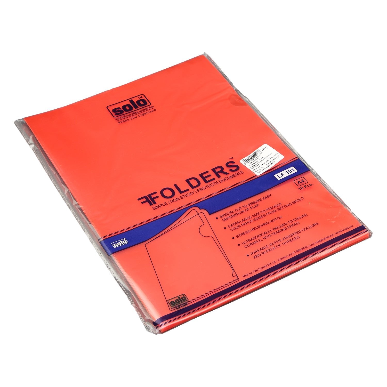 Clear Holder – A4 / FC Size - Filex Systems Pvt Ltd
