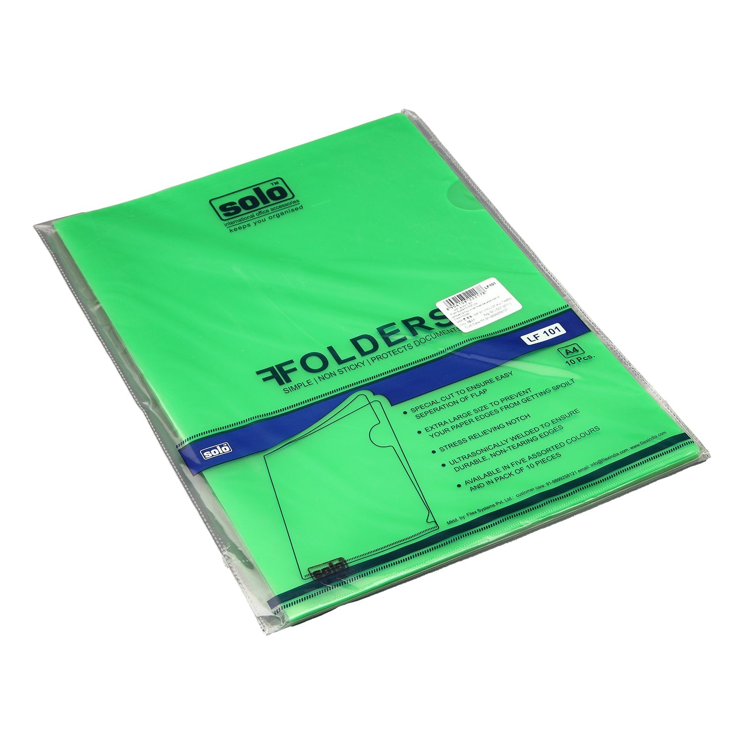 Clear Holder – A4 / FC Size - Filex Systems Pvt Ltd