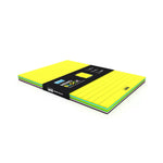 Coloured Memo Block | A6 Size, Color Ruled, 100 Color Sheets, 80 GSM, Multicolour - Filex Systems Pvt Ltd